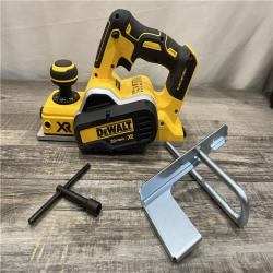 AS-IS DEWALT 20V MAX XR Cordless Brushless 3-1/4 in. Planer (Tool Only)