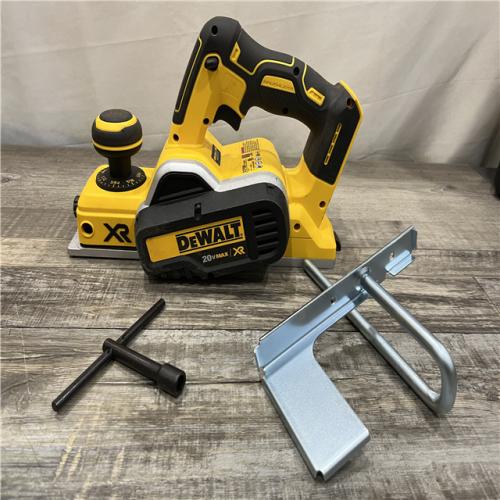 AS-IS DEWALT 20V MAX XR Cordless Brushless 3-1/4 in. Planer (Tool Only)
