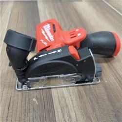 AS-IS Milwaukee M12 FUEL 12V Lithium-Ion Brushless Cordless 3 in. Cut Off Saw (Tool-Only)