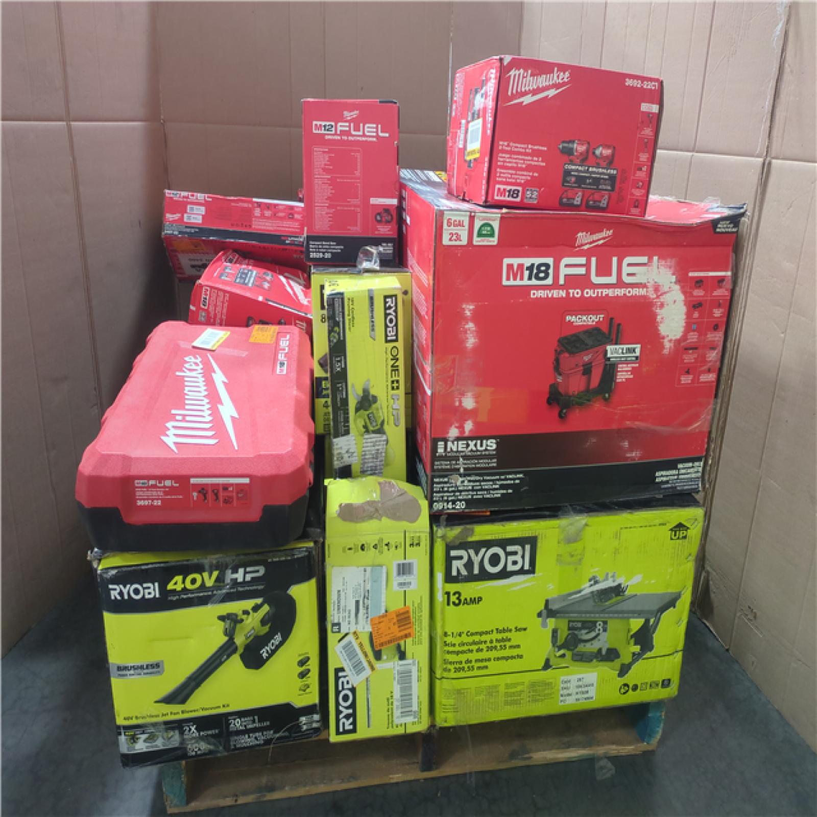 CALIFORNIA AS-IS TOOL PALLET