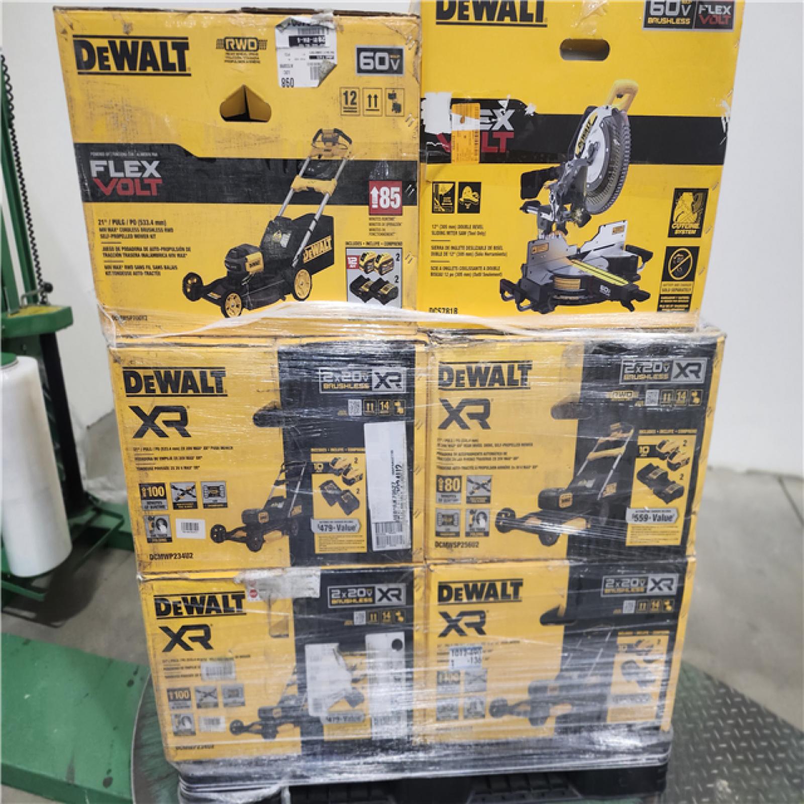 Dallas Location - As-Is DEWALT Tool Pallet