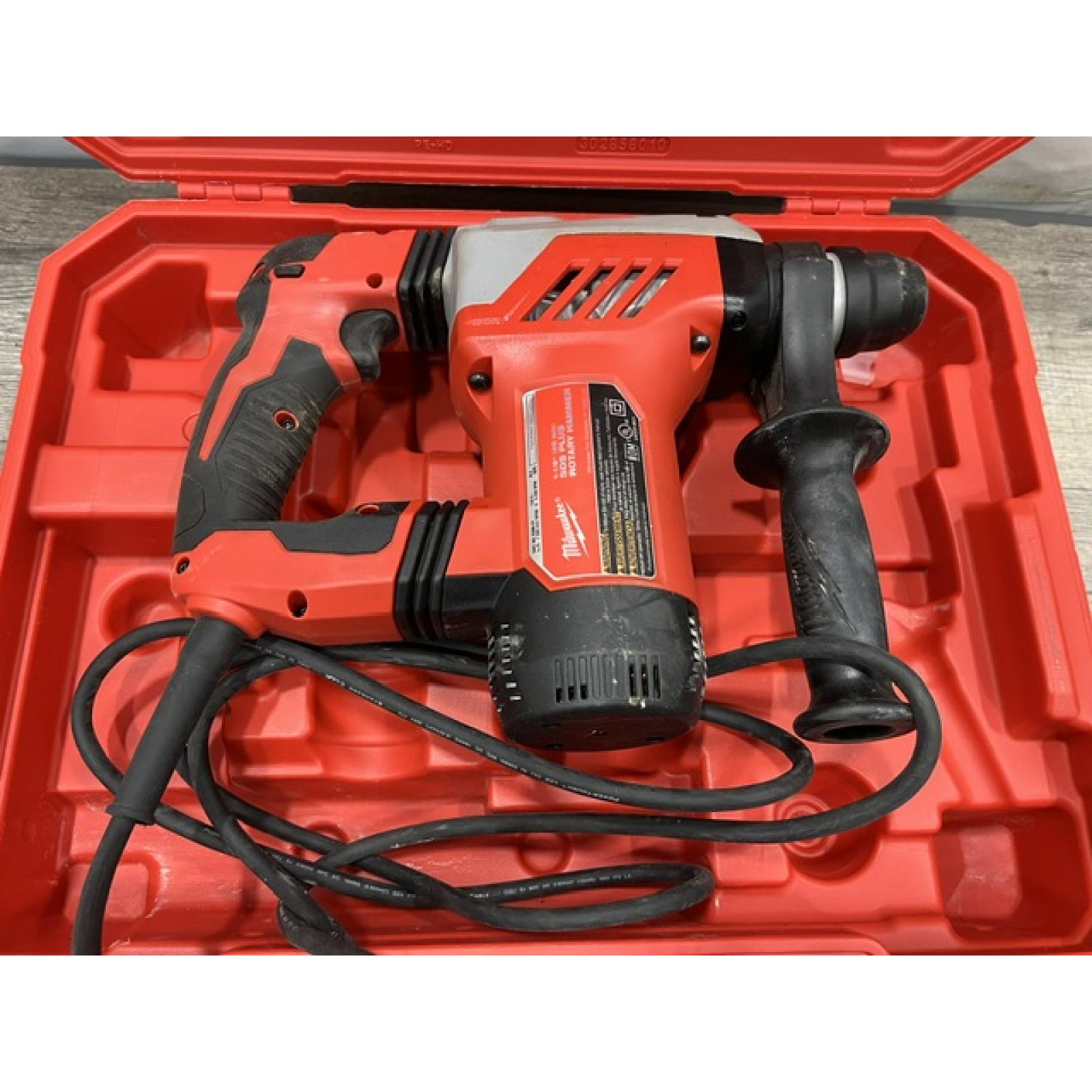 AS-IS Milwaukee 1-1/8 in. Corded SDS-Plus Rotary Hammer