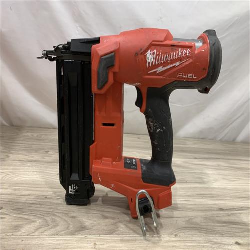 AS-IS Milwaukee FUEL 18-Volt Lithium-Ion Brushless Cordless Gen II 18-Gauge Brad Nailer (Tool-Only)