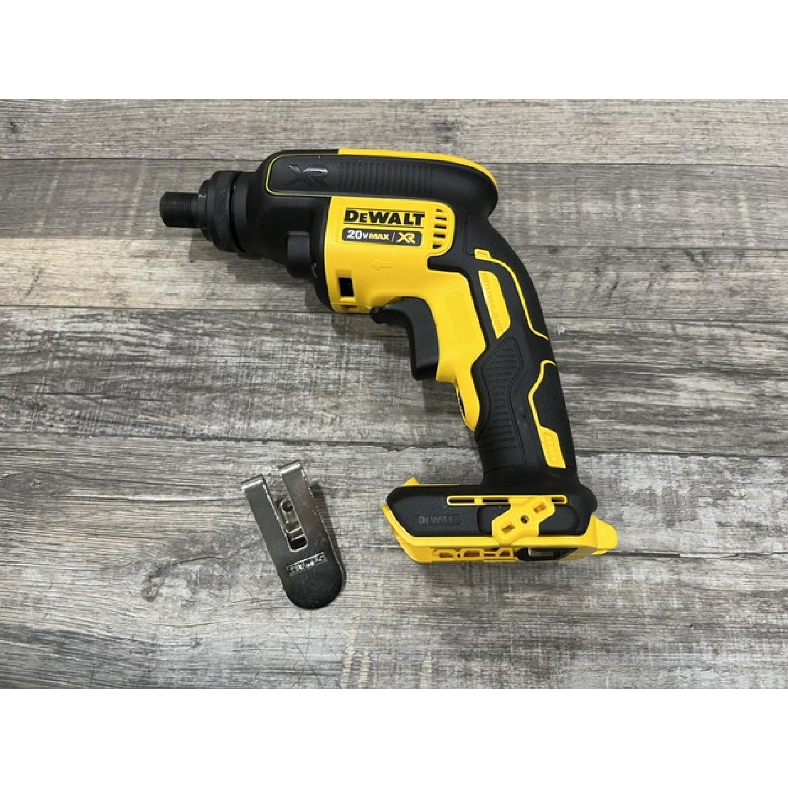 AS-IS DEWALT 20V MAX XR Cordless Brushless Drywall Screw Gun Threaded Clutch Housing (Tool Only)