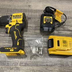 AS-IS DEWALT ATOMIC 20V Lithium-Ion Cordless 1/2 in. Hammer Drill Kit