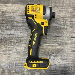 AS-IS DEWALT Atomic 20V Max Lithium-Ion Brushless Cordless Compact 1/4 in. Impact Driver Kit