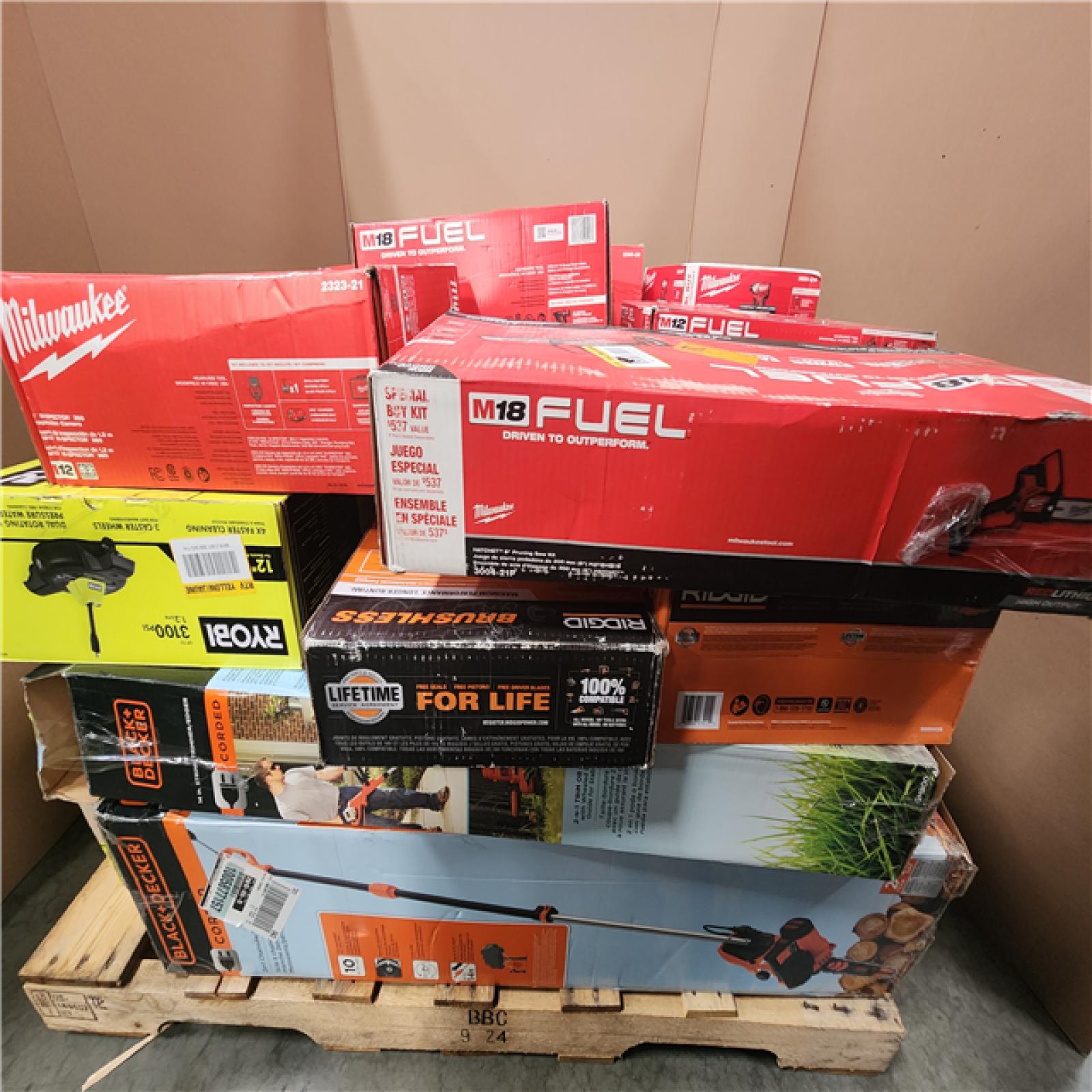 CALIFORNIA AS-IS TOOL PALLET