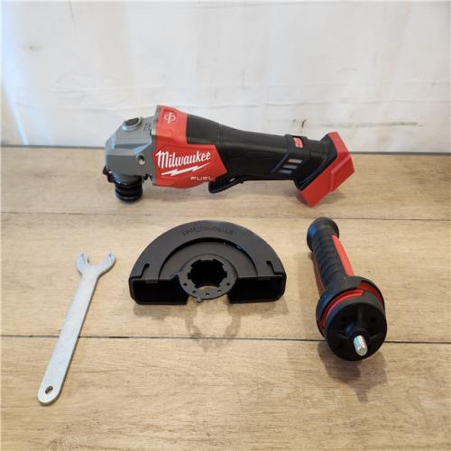 AS-IS- Milwaukee FUEL 18-Volt Lithium-Ion Brushless Cordless 4-1/2 in./6 in. Braking Grinder with Paddle Switch (Tool-Only)