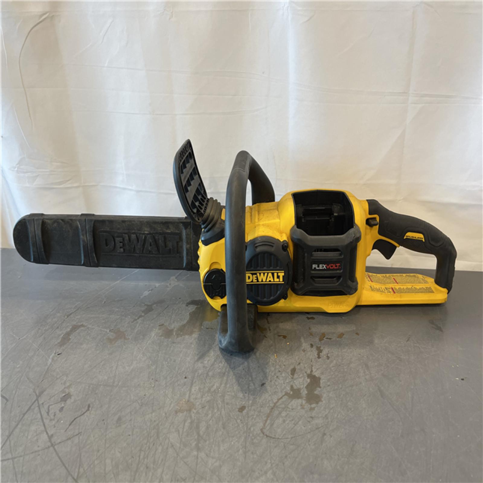 AS-IS - DEWALT FLEXVOLT 60V MAX 16in. Brushless Cordless Battery Powered Chainsaw (Tool Only)
