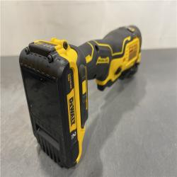 AS-IS - DeWalt ATOMIC 20V MAX Cordless Brushless Oscillating Multi Tool and (1) 20V 2.0Ah Battery