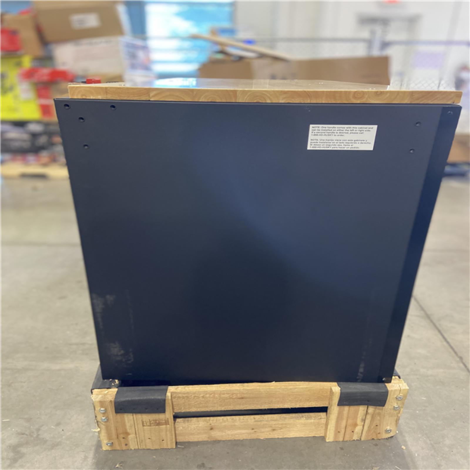 DALLAS LOCATION - Husky 56 in. W x 27.6 in. D 10-Drawer Matte Black Heavy-Duty Mobile Workbench