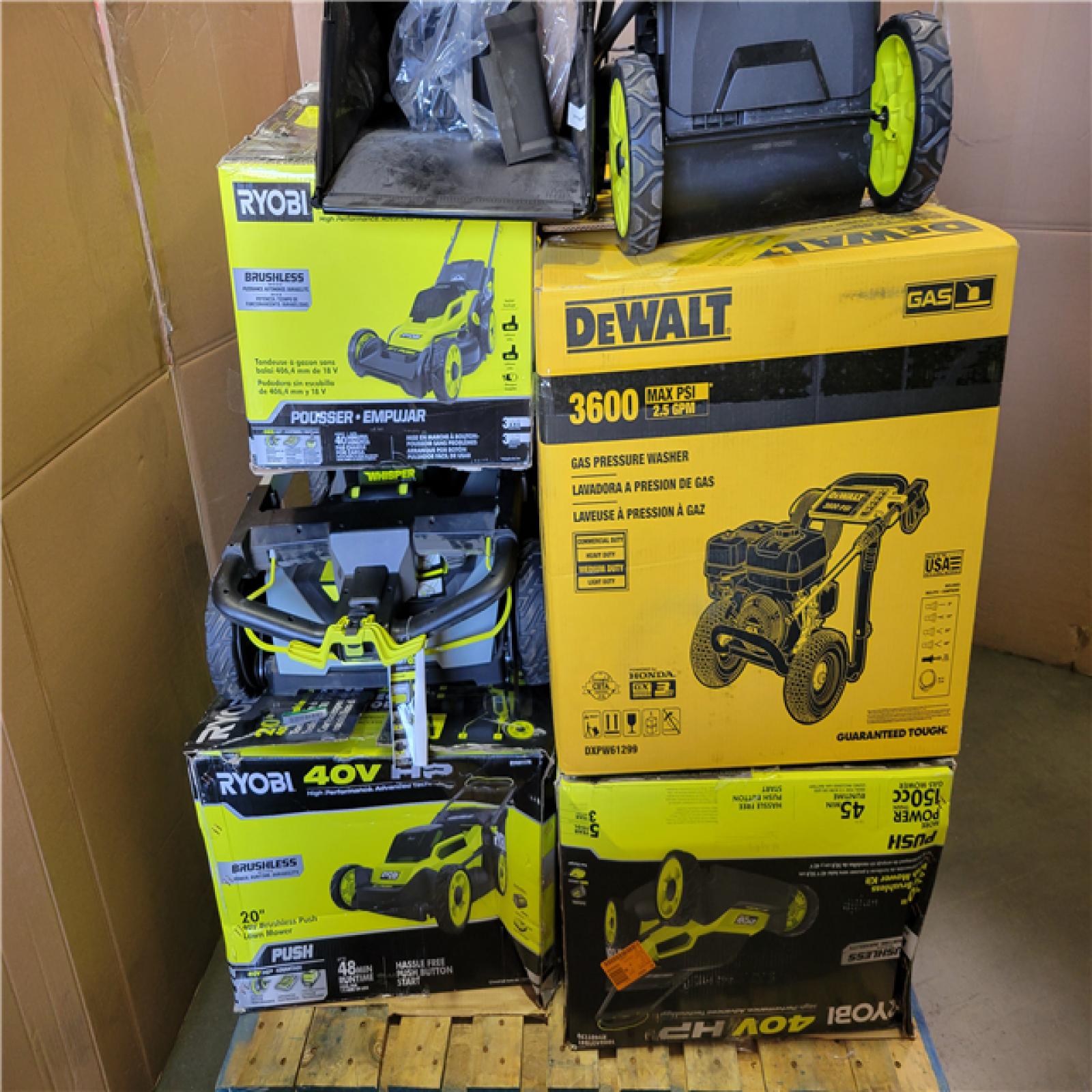 CALIFORNIA AS-IS OUTDOOR POWER EQUIPMENT