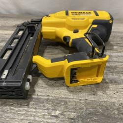 AS-IS DEWALT 20V MAX XR 16-Gauge Lithium-Ion Cordless Finish Nailer (Tool Only)