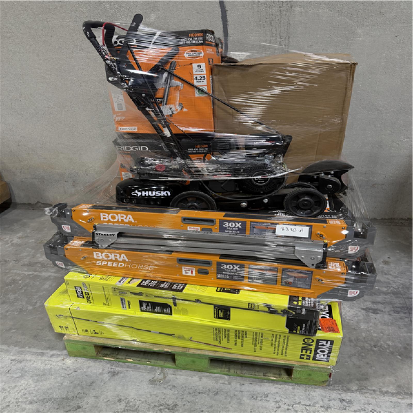 Atlanta Location AS-IS Tools Partial Truckload (8 Pallets) 8340-B