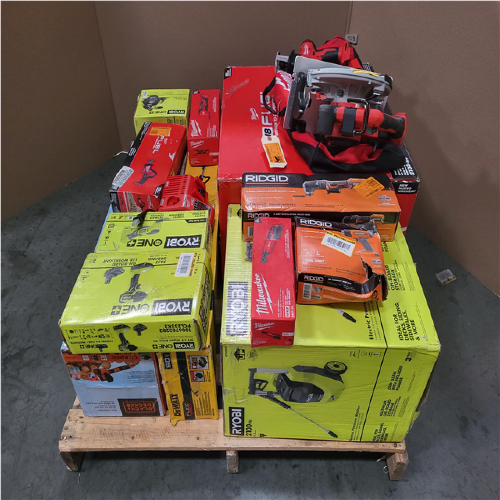 CALIFORNIA AS-IS TOOL PALLET