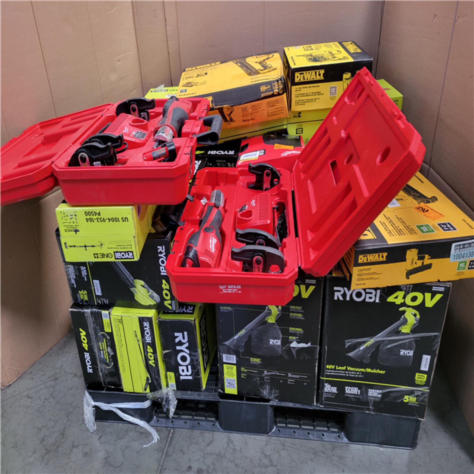 CALIFORNIA AS-IS TOOL PALLET