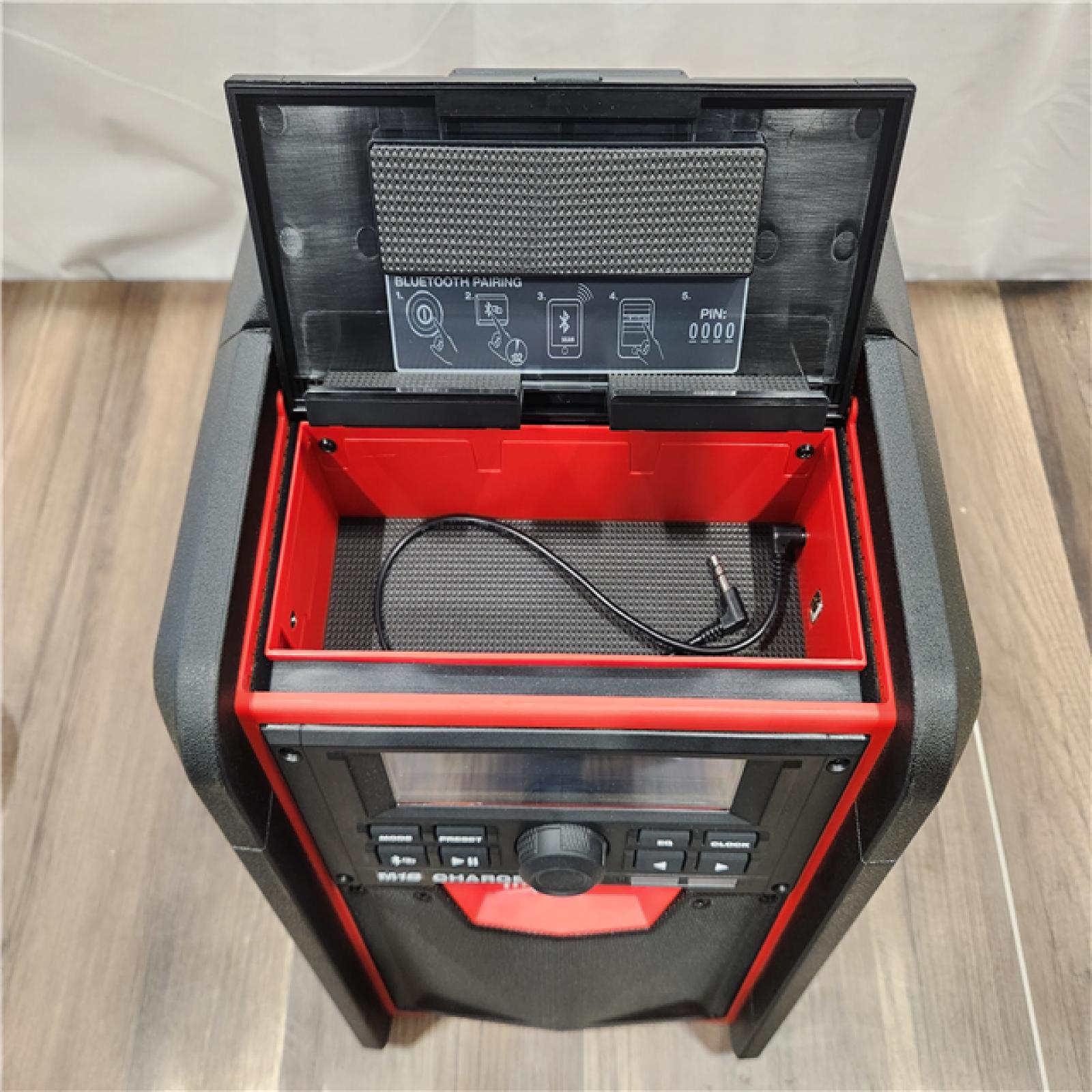 AS-IS- Milwaukee M18 Lithium-Ion Cordless Jobsite Radio/Charger