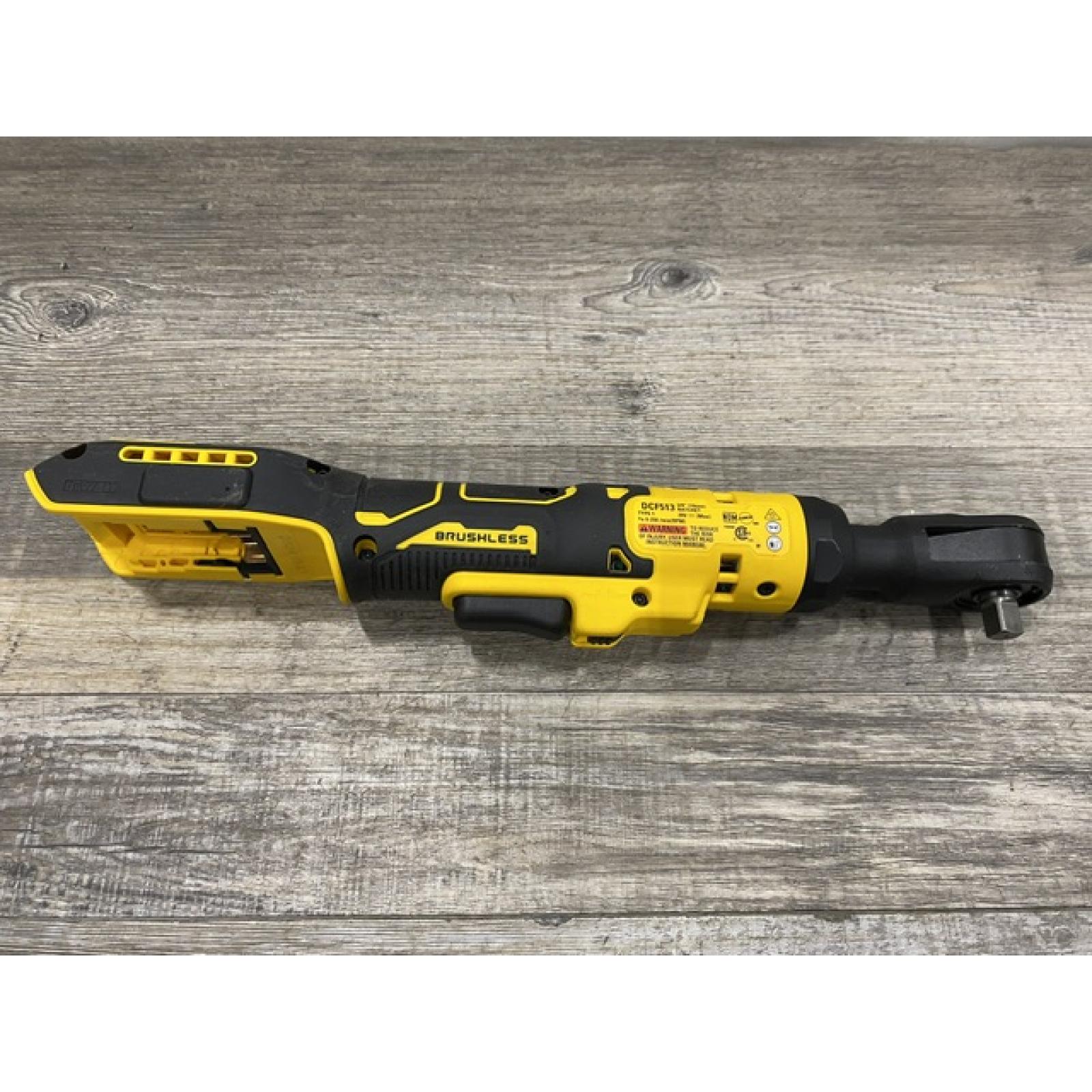AS-IS DEWALT ATOMIC 20V MAX Cordless 3/8 in. Ratchet (Tool Only)