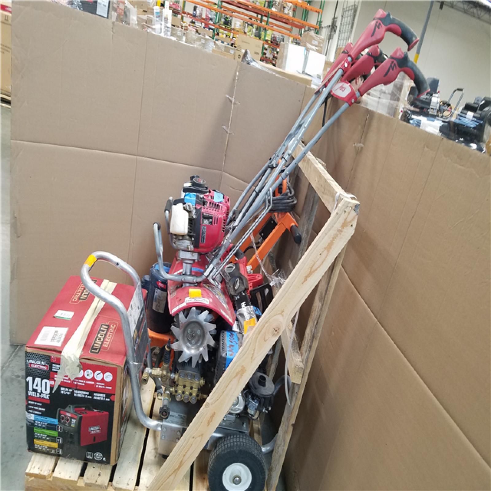 CALIFORNIA AS-IS OUTDOOR POWER EQUIPMENT