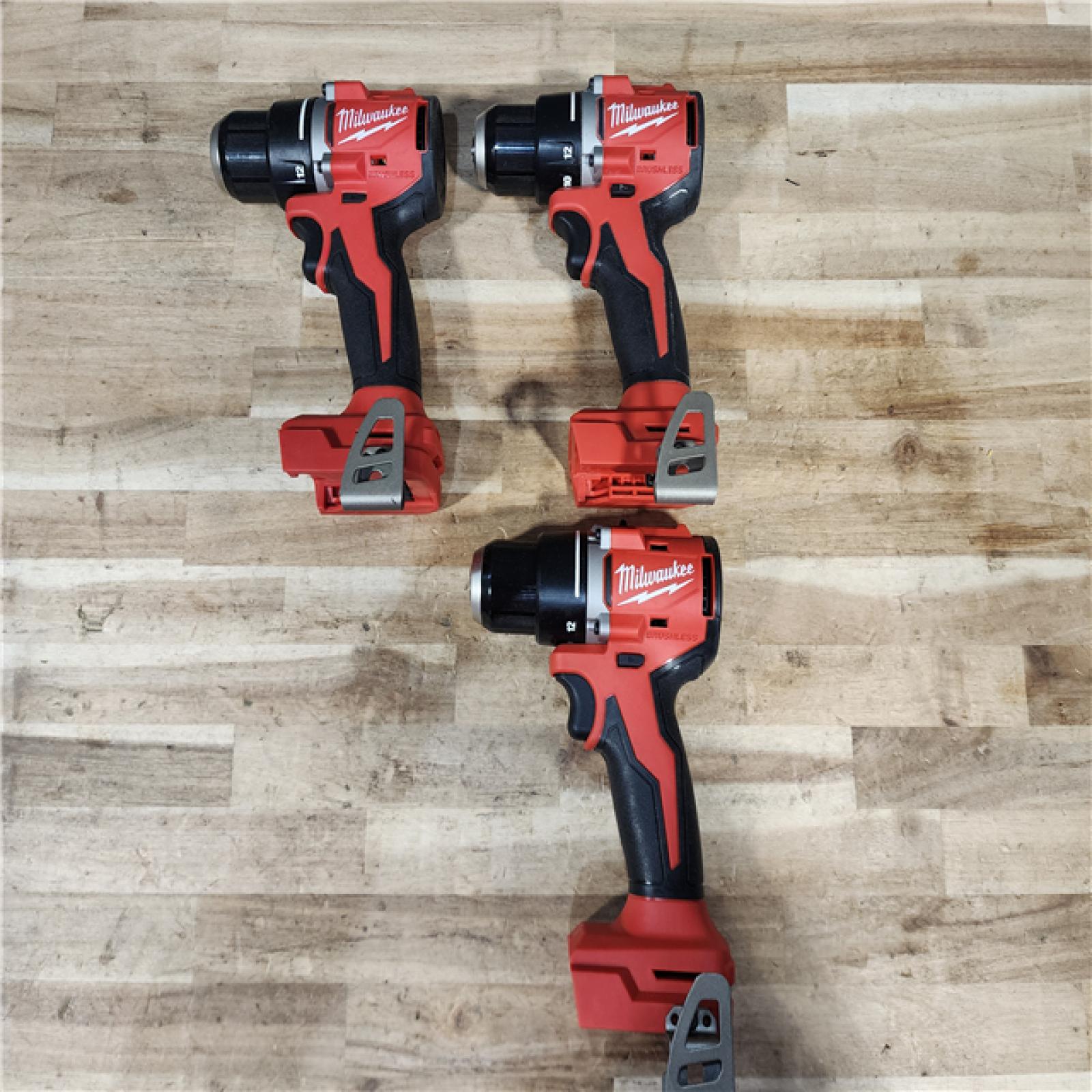 HOUSTON LOCATION - AS-IS MILWAUKEE 3 TOOL COMBO