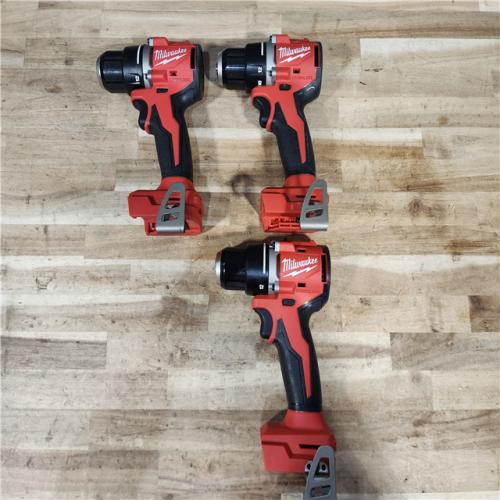 HOUSTON LOCATION - AS-IS MILWAUKEE 3 TOOL COMBO