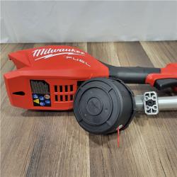 AS-IS  MILWAUKEE   M18 FUEL 18V 16 in. Brushless Cordless Battery Powered String Trimmer W/QUIK-LOK Attachment Capability & 8.0 Ah Battery