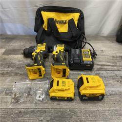 AS-IS DEWALT ATOMIC 20V MAX Lithium-Ion Cordless 2-Tool Combo Kit