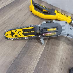 AS-IS DEWALT 20V MAX 8in. Brushless Cordless Battery Powered Pole Saw (Tool Only)