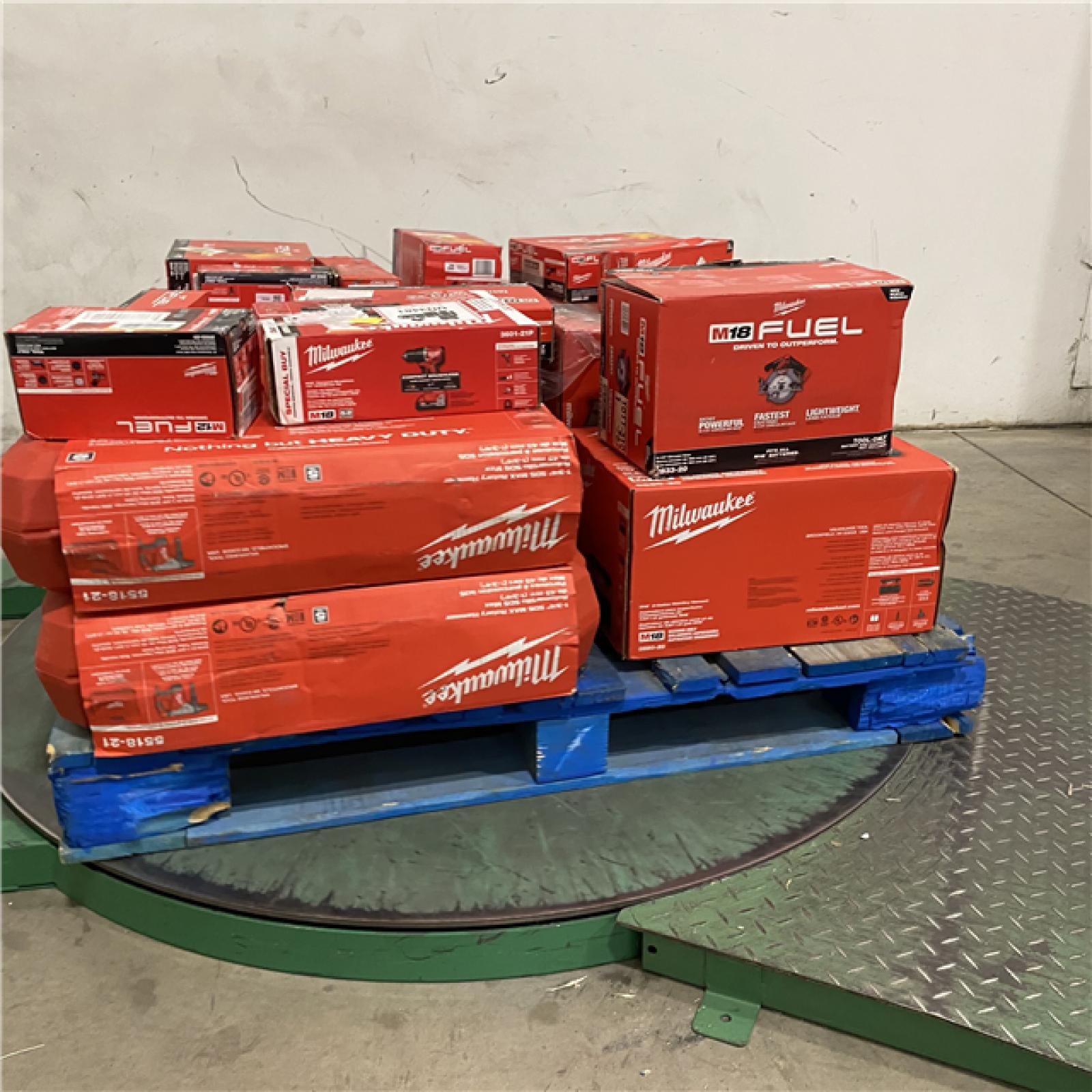 Dallas Location - As-Is MILWAUKEE Tool Pallet