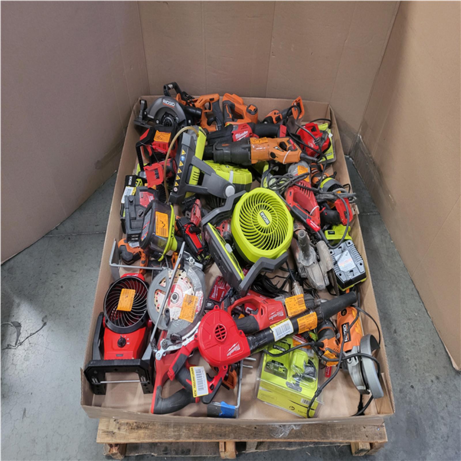 CALIFORNIA AS-IS TOOL PALLET