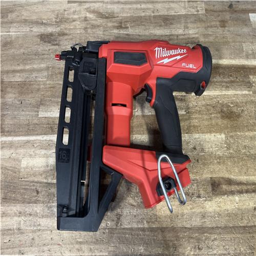Houston Location AS-IS Milwaukee FUEL 18-Volt Lithium-Ion Brushless Cordless Gen ll 16-Gauge Straight Finish Nailer (Tool Only)