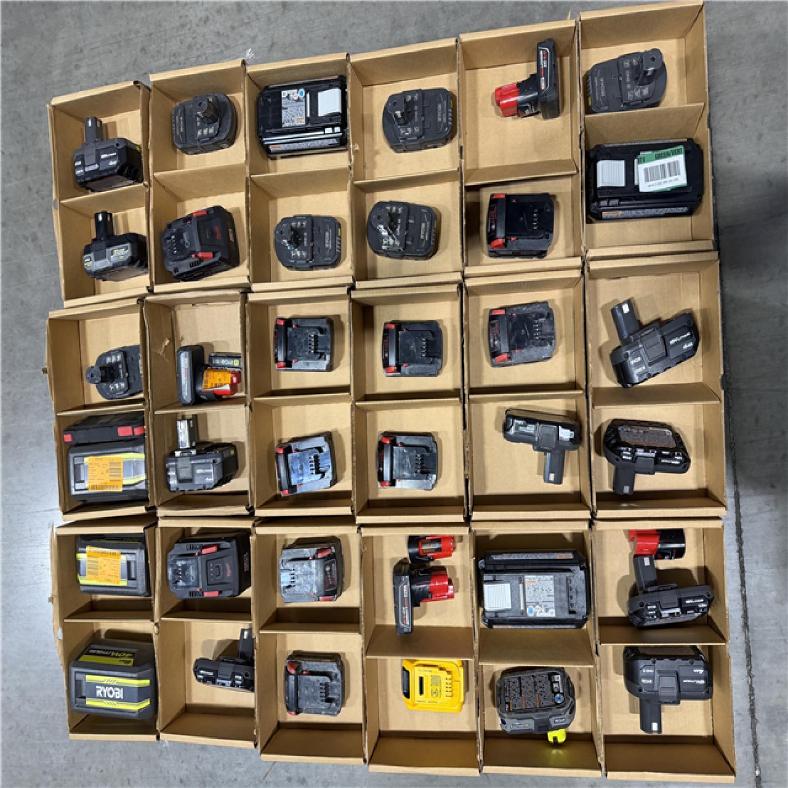 DALLAS LOCATION - AS-IS BATTERY PALLET