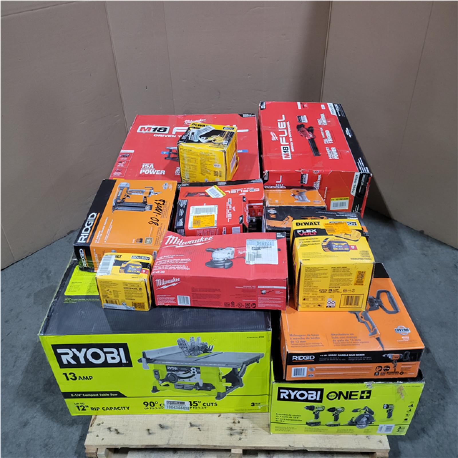 CALIFORNIA AS-IS TOOL PALLET
