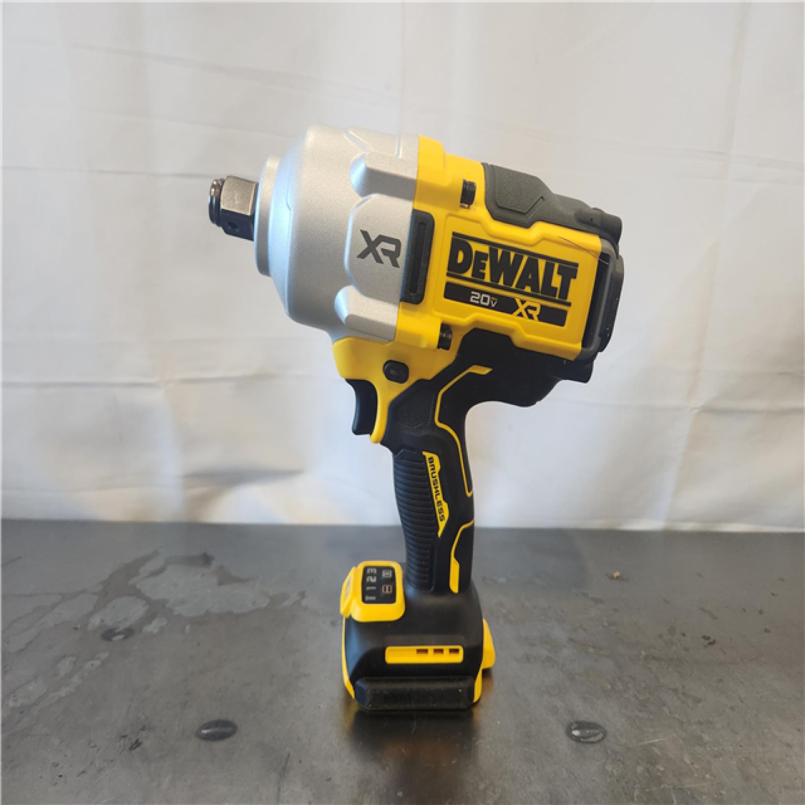 AS-IS- 20V Brushless Cordless 3/4 in. High Torque Impact Wrench Kit with Hog Ring Anvil (Tool Only)
