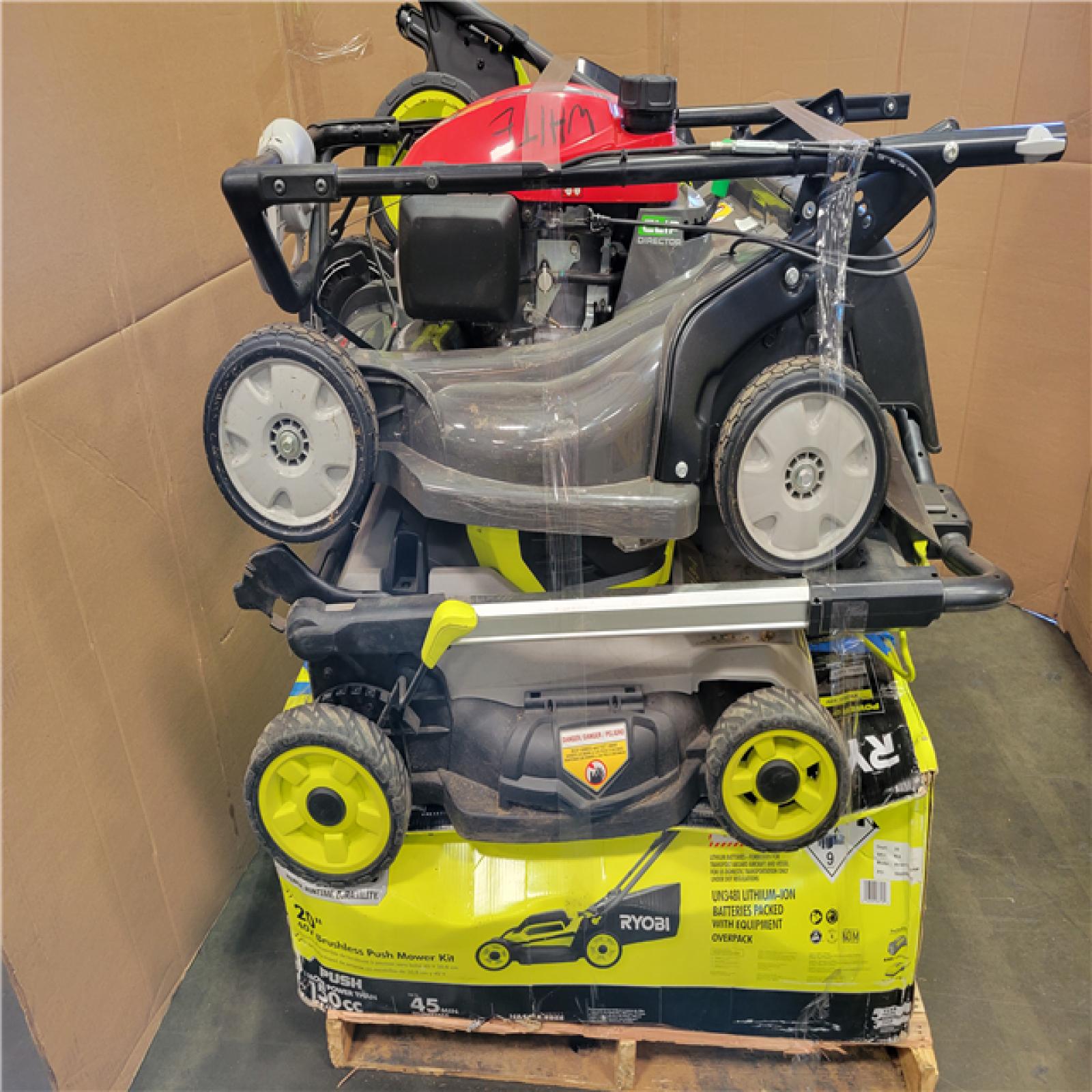 CALIFORNIA AS-IS OUTDOOR POWER EQUIPMENT