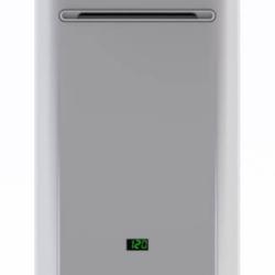 DALLAS LOCATION- NEW!- RINNAI 160 000 BTU  Non-Condensing Outdoor Tankless Water Heater (Propane)