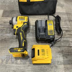 AS-IS DEWALT Atomic 20V Max Lithium-Ion Brushless Cordless Compact 1/4 in. Impact Driver Kit