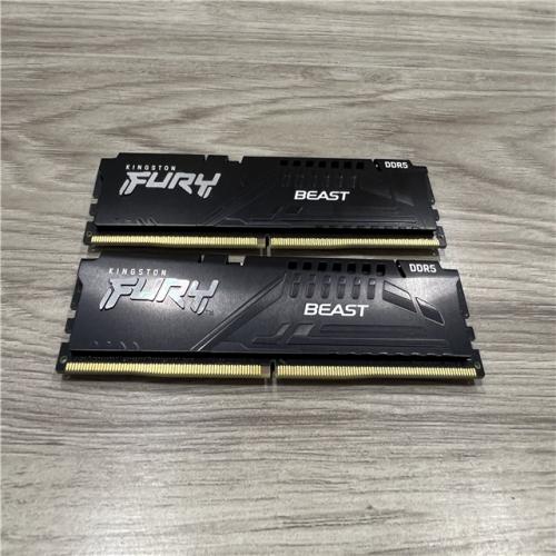 AS-IS Kingston Fury Beast 16GB (8X2) 5600MT/s DDR5 CL40 XMP 3.0 Ready Computer Memory Single Module KF556C40BB-8