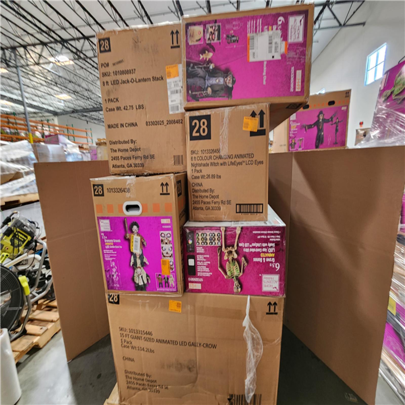 California AS-IS Holiday Pallet