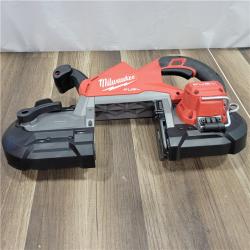 AS-IS  MILWAUKEE M18 FUEL 18V Lithium-Ion Brushless Cordless Deep Cut Band Saw (Tool-Only)