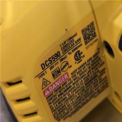 AS-IS DEWALT 20V MAX 7-1/4 in. Cordless Circular Saw (Tool Only)