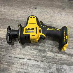 AS-IS DEWALT Atomic 20-Volt Maximum Cordless Brushless Compact Reciprocating Saw Kit