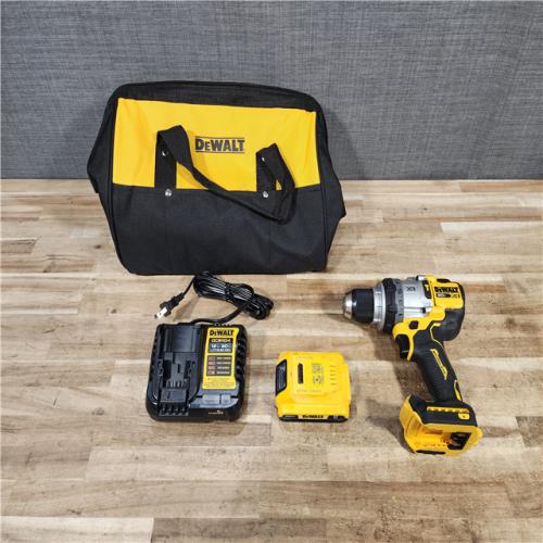 HOUSTON LOCATION - AS - IS DEWALT 20V MAX Brushless Cordless 1/2 3-Speed Hammer Drill W/ BATTERY & CHARGER