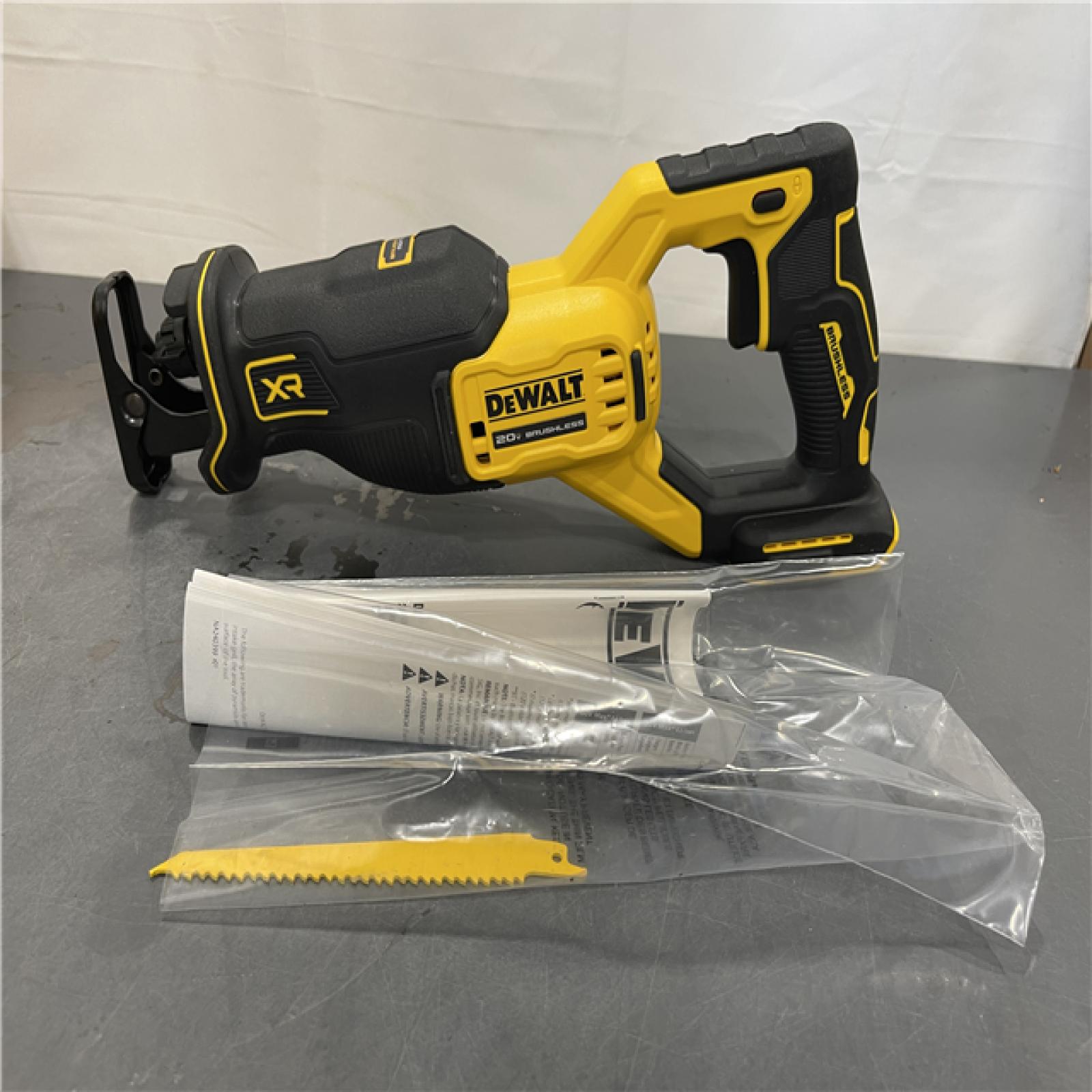 AS-IS - DEWALT 20V MAX XR Cordless Brushless Reciprocating Saw