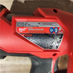 HOUSTON LOCATION - AS-IS Milwaukee FUEL 18-Volt Lithium-Ion Brushless Cordless Gen II 18-Gauge Brad Nailer (Tool-Only)