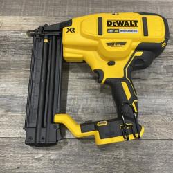 AS-IS DEWALT 20V MAX XR Lithium-Ion Electric Cordless 18-Gauge Brad Nailer (Tool Only)