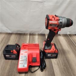 AS-IS- Milwaukee M18 FUEL Lithium-Ion Brushless Cordless 1/2 Drill/Driver Kit