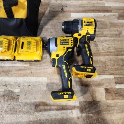 HOUSTON LOCATION - AS - IS DEWALT ATOMIC 20-Volt MAX Lithium-Ion Cordless Combo Kit