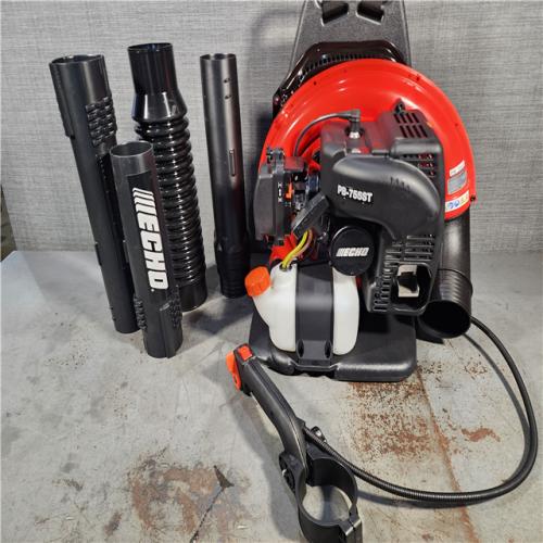 HOUSTON LOCATION - AS-IS ECHO 233 MPH 651 CFM 63.3cc Gas 2-Stroke Backpack Leaf Blower with Tube Throttle