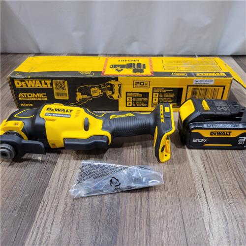 AS-IS DEWALT Atomic 20-Volt Lithium-Ion Oscillating Tool Kit with 3 Ah Battery